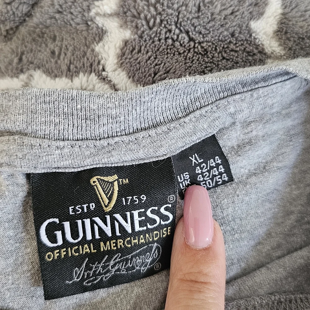 Guinness Pure Genius Gray Tee